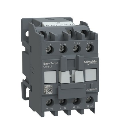 CONTACTOR SCHNEIDER 18A 220V M7 LC1E1801M7